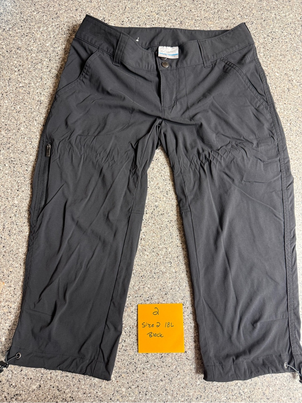 Columbia Women's Black Cargo Shorts - Lightweight Outdoor Stretch